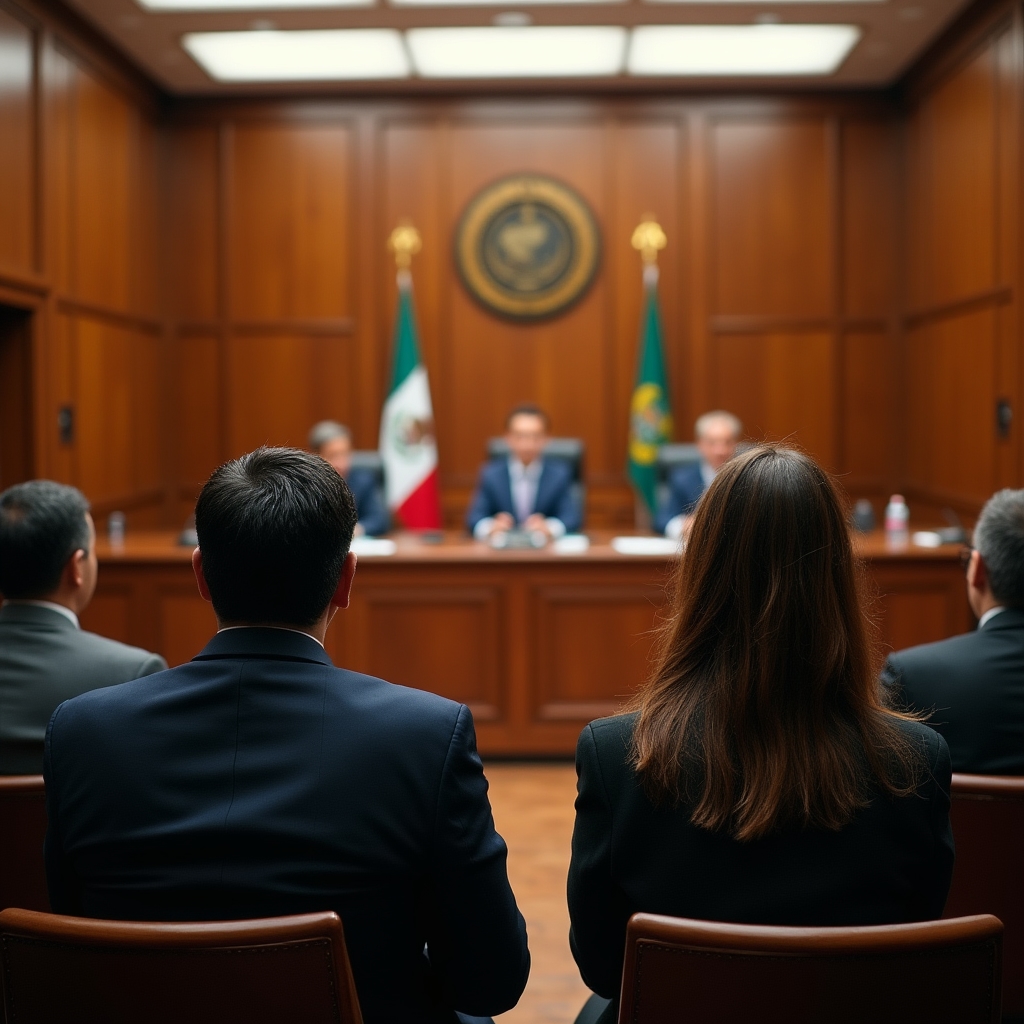 Citizens attending an open council session